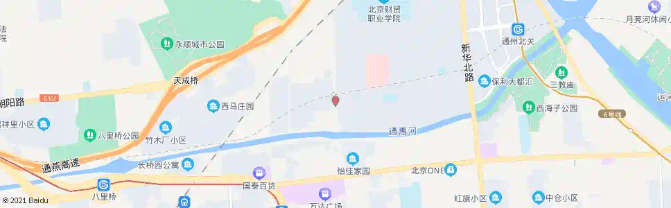 北京通惠北路南口_公交站地图_北京公交_妙搜公交查询2025