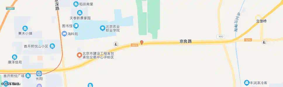 北京永立桥西_公交站地图_北京公交_妙搜公交查询2025