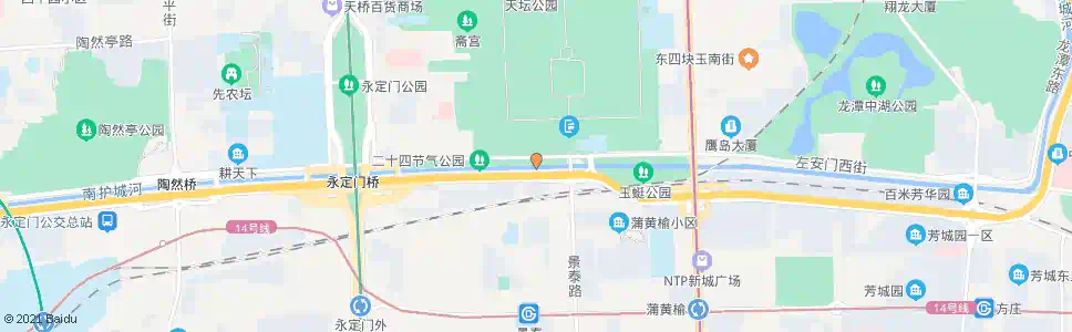 北京天坛南门_公交站地图_北京公交_妙搜公交查询2025