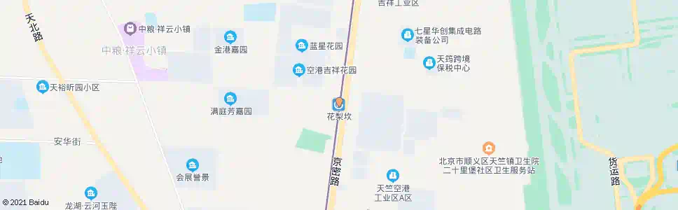 北京花梨坎_公交站地图_北京公交_妙搜公交查询2025