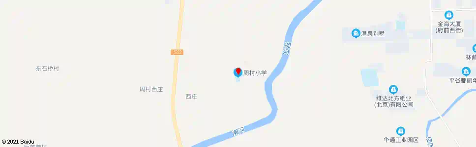 北京周村小学_公交站地图_北京公交_妙搜公交查询2025
