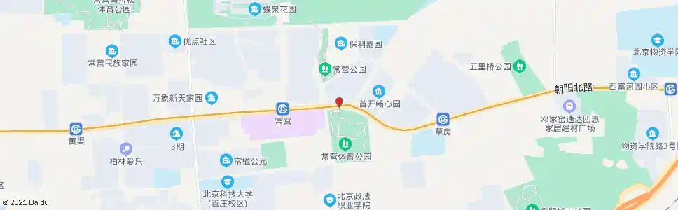 北京高安屯路南口_公交站地图_北京公交_妙搜公交查询2025