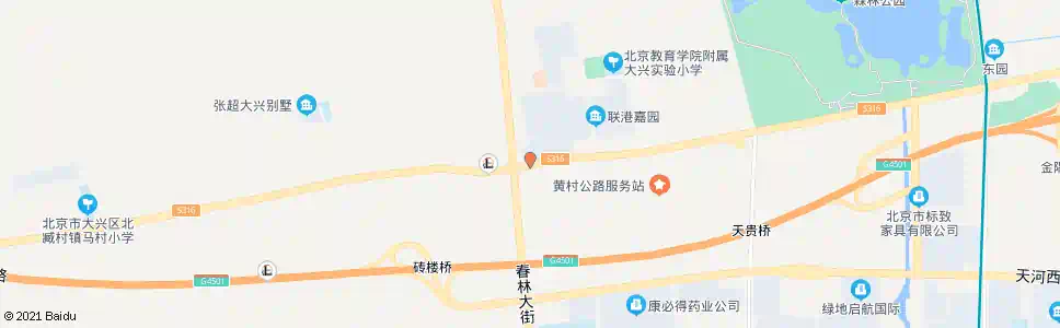 北京罗奇营西_公交站地图_北京公交_妙搜公交查询2025
