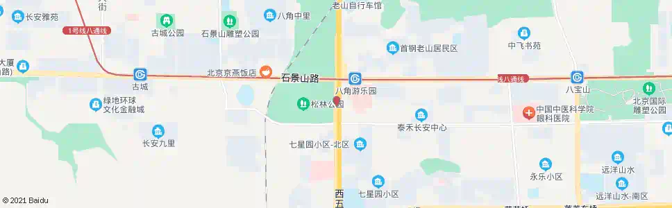 北京京原路口南_公交站地图_北京公交_妙搜公交查询2025