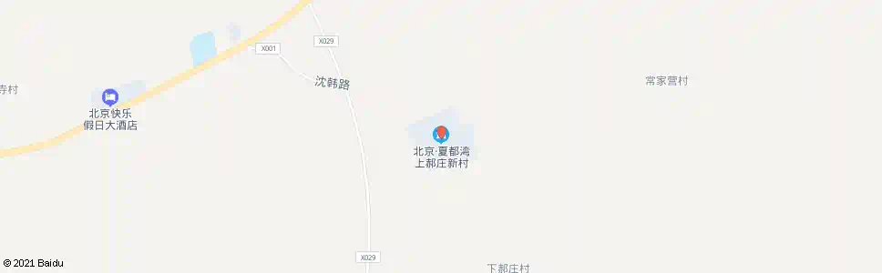 北京上郝庄新村_公交站地图_北京公交_妙搜公交查询2025