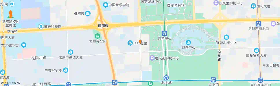 北京北辰西桥南_公交站地图_北京公交_妙搜公交查询2025