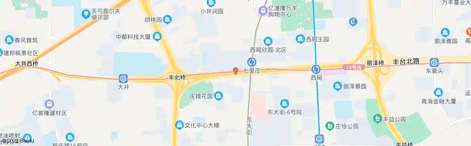 北京七里庄_公交站地图_北京公交_妙搜公交查询2025
