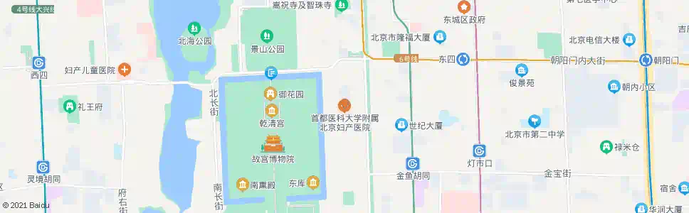 北京北京妇产医院_公交站地图_北京公交_妙搜公交查询2025
