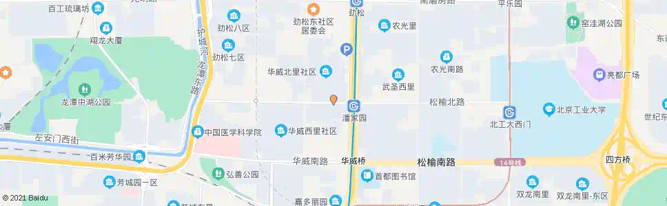北京潘家园桥西_公交站地图_北京公交_妙搜公交查询2025