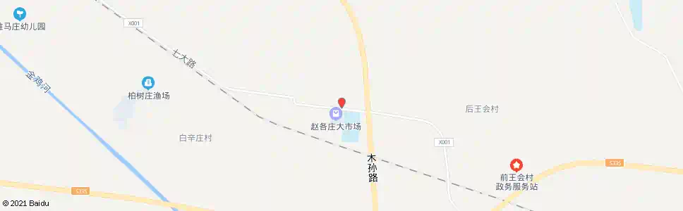 北京赵各庄商业街_公交站地图_北京公交_妙搜公交查询2025