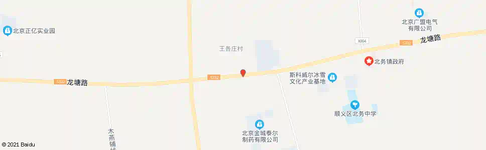 北京王各庄超市_公交站地图_北京公交_妙搜公交查询2025