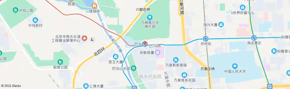 北京巴沟站_公交站地图_北京公交_妙搜公交查询2025