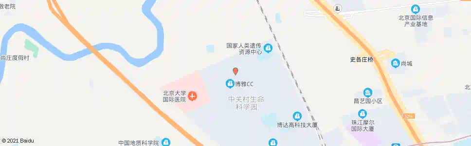 北京科学园路西站_公交站地图_北京公交_妙搜公交查询2025
