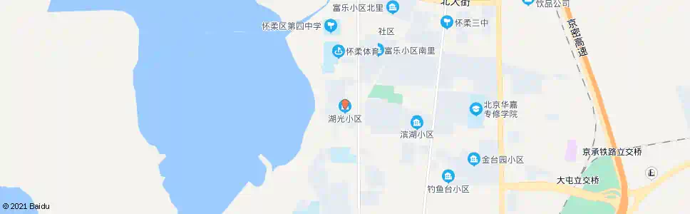 北京湖光小区_公交站地图_北京公交_妙搜公交查询2025