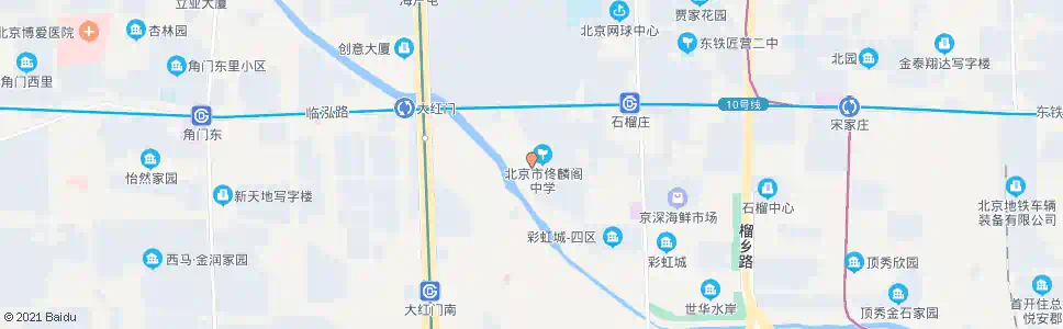 北京南顶村_公交站地图_北京公交_妙搜公交查询2025