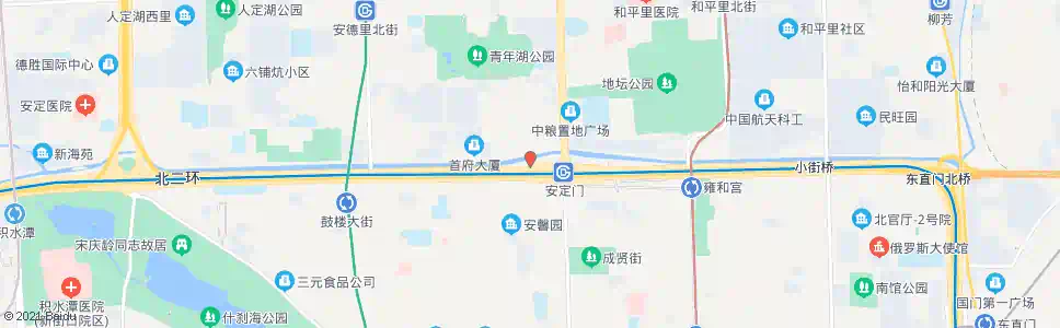 北京安定加油站_公交站地图_北京公交_妙搜公交查询2025