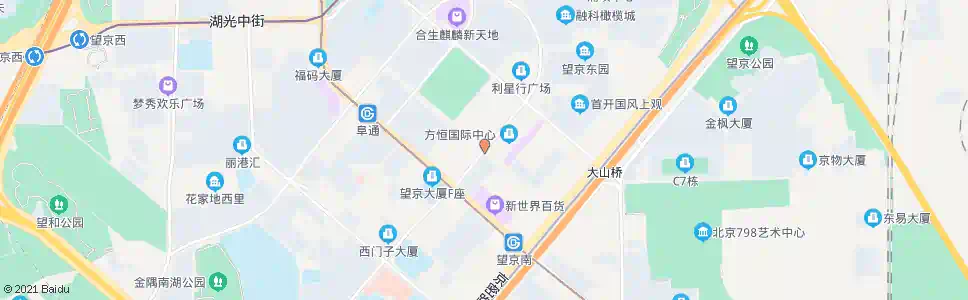 北京阜通东大街东口_公交站地图_北京公交_妙搜公交查询2025