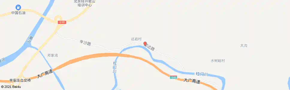 北京达岩_公交站地图_北京公交_妙搜公交查询2025