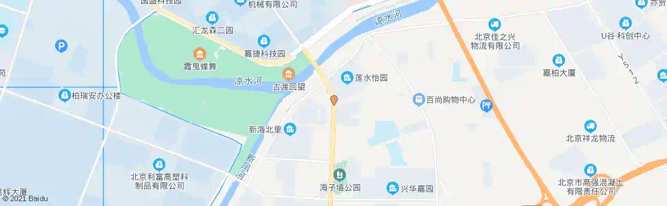 北京凉水河桥南_公交站地图_北京公交_妙搜公交查询2025