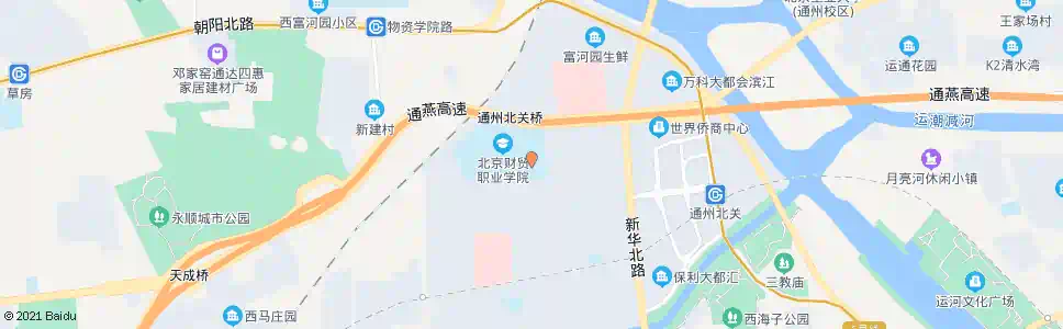 北京北京财政学院_公交站地图_北京公交_妙搜公交查询2025