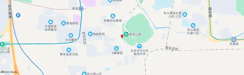 北京槐房西路南口_公交站地图_北京公交_妙搜公交查询2025