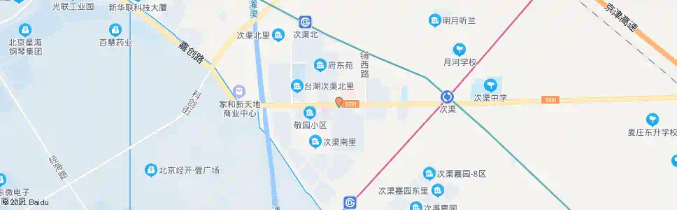 北京玉江佳园_公交站地图_北京公交_妙搜公交查询2025