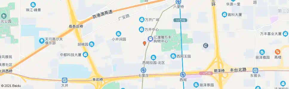 北京于庄子_公交站地图_北京公交_妙搜公交查询2025