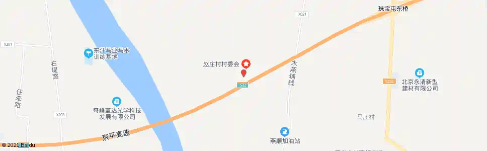 北京赵庄_公交站地图_北京公交_妙搜公交查询2025