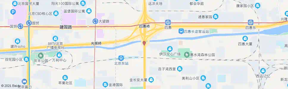 北京百子湾桥_公交站地图_北京公交_妙搜公交查询2025
