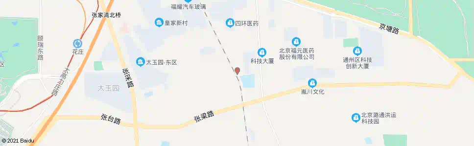 北京南许场村_公交站地图_北京公交_妙搜公交查询2025