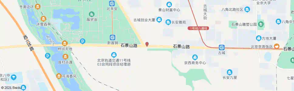 北京首钢厂东门_公交站地图_北京公交_妙搜公交查询2025