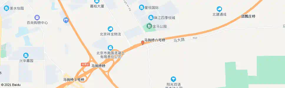 北京六号桥_公交站地图_北京公交_妙搜公交查询2025
