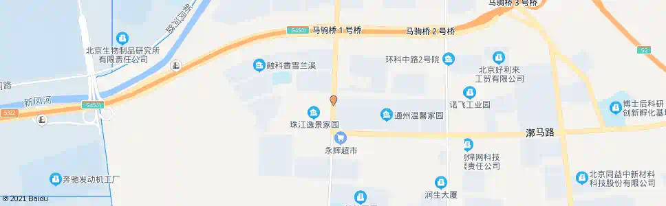 北京小白村_公交站地图_北京公交_妙搜公交查询2025