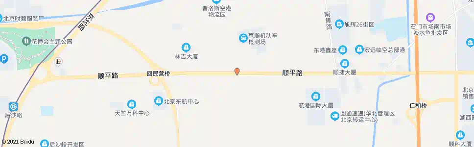 北京空港物流开发区_公交站地图_北京公交_妙搜公交查询2025