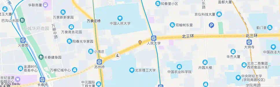 北京四通桥西_公交站地图_北京公交_妙搜公交查询2025