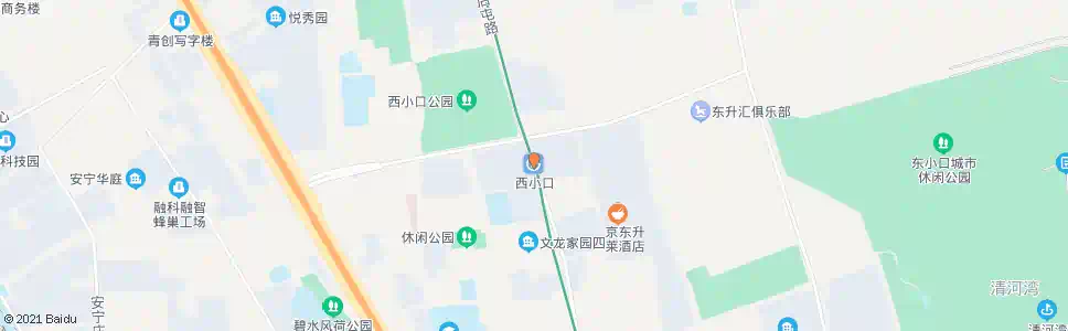 北京西小口站_公交站地图_北京公交_妙搜公交查询2025