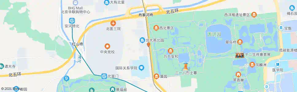 北京骚子营_公交站地图_北京公交_妙搜公交查询2025