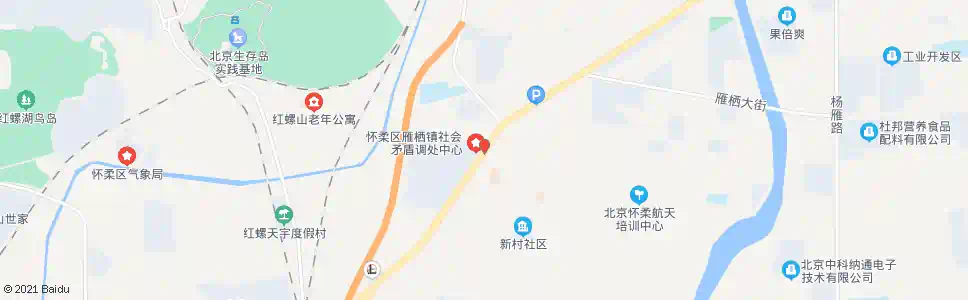 北京雁栖镇_公交站地图_北京公交_妙搜公交查询2025