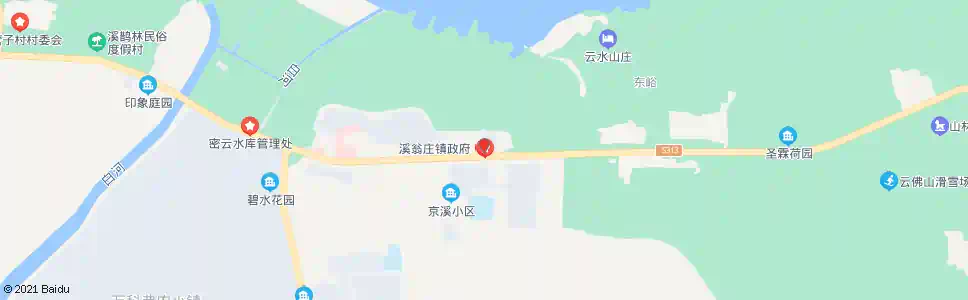 北京溪翁庄镇政府_公交站地图_北京公交_妙搜公交查询2025