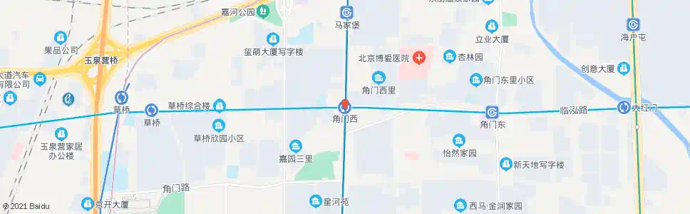 北京角门西站_公交站地图_北京公交_妙搜公交查询2025