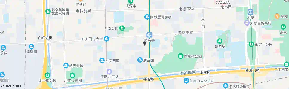 北京自新路_公交站地图_北京公交_妙搜公交查询2025