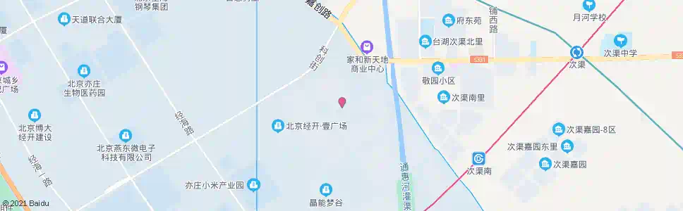 北京科创九街_公交站地图_北京公交_妙搜公交查询2025