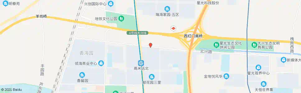 北京郁花园二里_公交站地图_北京公交_妙搜公交查询2025