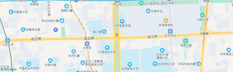 北京蓟门桥_公交站地图_北京公交_妙搜公交查询2025