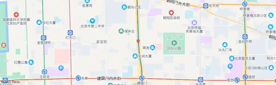 北京雅宝路_公交站地图_北京公交_妙搜公交查询2025