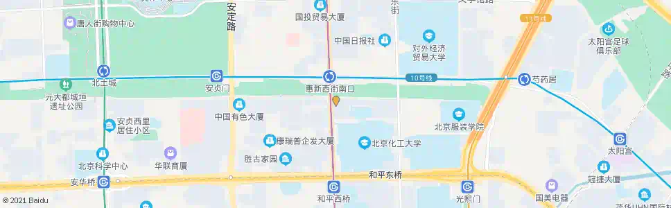 北京樱花园西街_公交站地图_北京公交_妙搜公交查询2025
