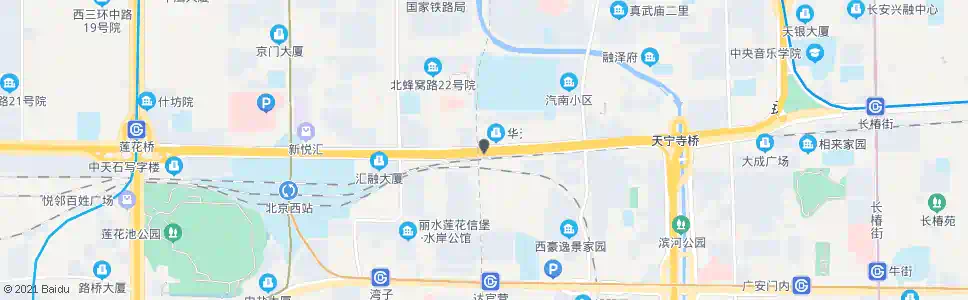 北京小马厂_公交站地图_北京公交_妙搜公交查询2025