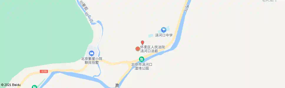 北京汤河口十字街_公交站地图_北京公交_妙搜公交查询2025