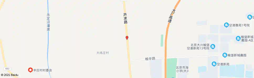 北京大练庄北_公交站地图_北京公交_妙搜公交查询2025