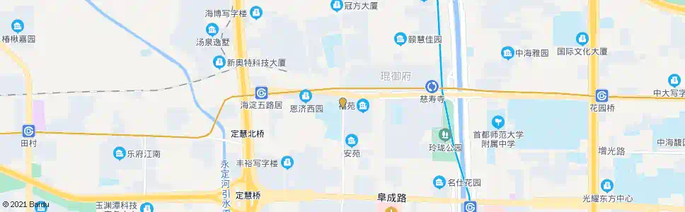 北京恩济西街_公交站地图_北京公交_妙搜公交查询2025